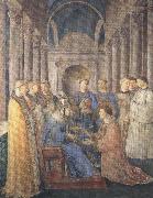 Sandro Botticelli Fra Angelico,Ordination of St Lawrence (mk36) oil painting on canvas